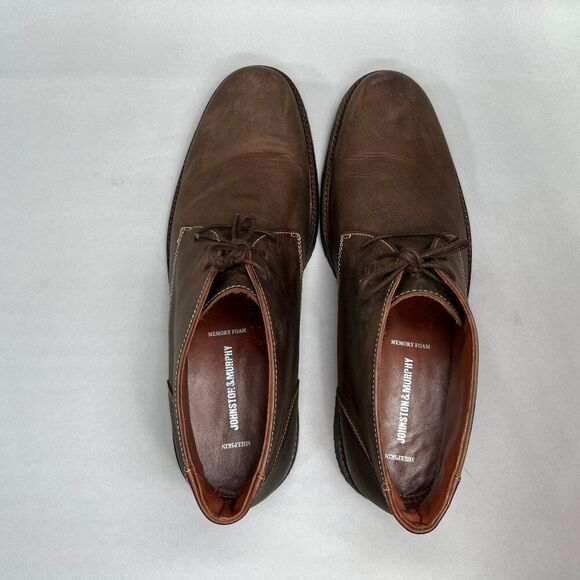 Johnston & Murphy Copeland Chukka Boots Men\'s Size 15‎ Brown Leather Shoes main image 7